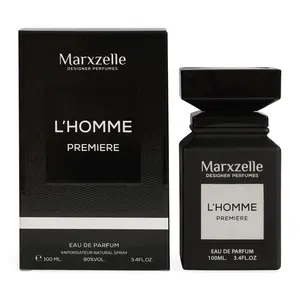 Marxzelle Designer Perfumes L'Homme Premiere Perfume for Men 100ml Eau de Parfum