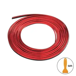 5m Car Interior Moulding Decoration Strip, Universal Flexible Car Moulding Trim, Car Interior Decoration Supplies