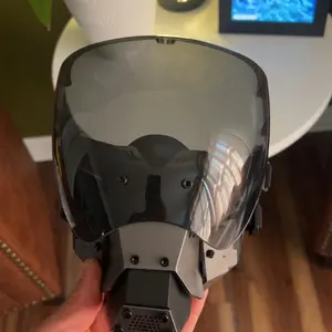 Full Face Mask, Double Sided Breathable Tactical Mask, Party Cosplay Mask, Cyberpunk Mask, Festival & Party Supplies #GLOBAL PICKS