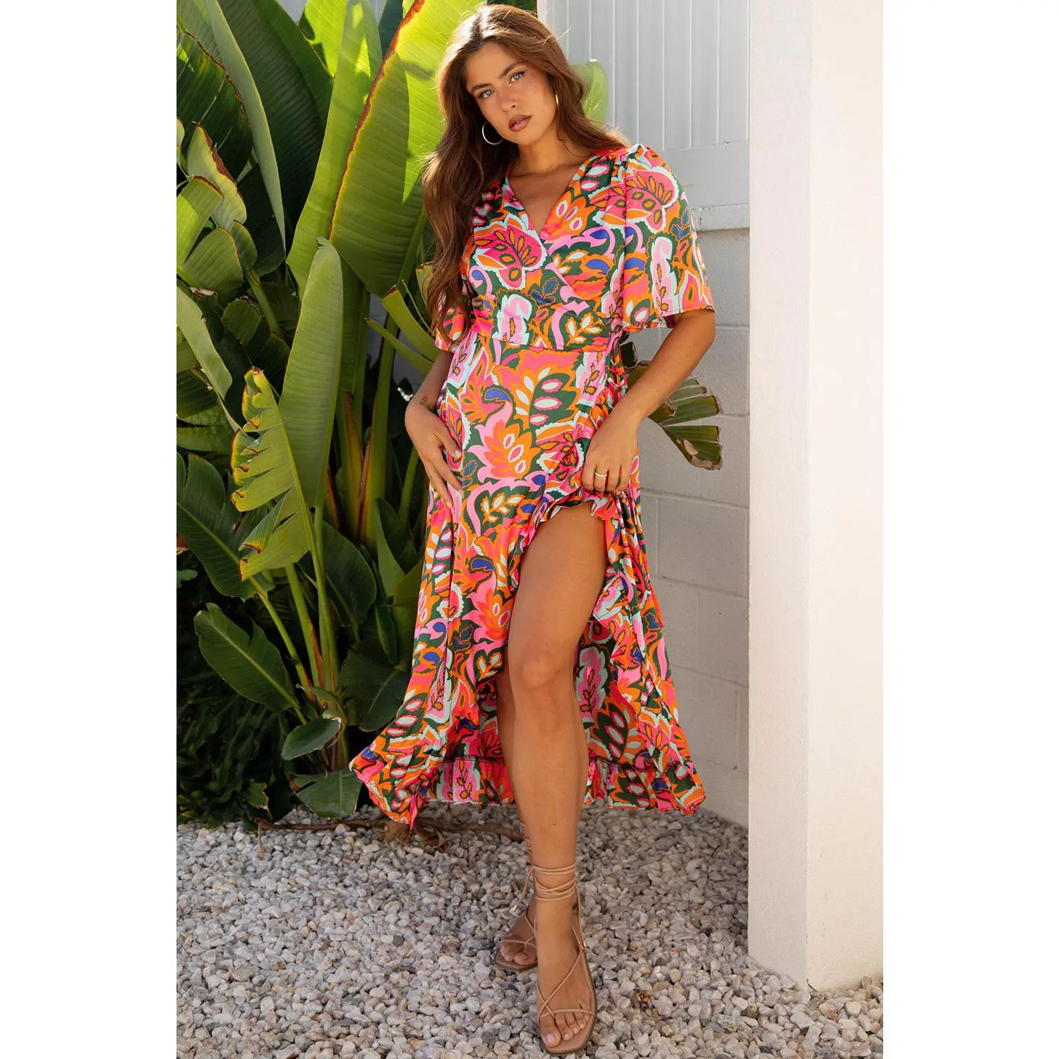 Denver Short Sleeve Maxi Dress