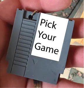 Retro Game Cart Keychain
