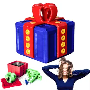Prank Box Humorous Screw Challenge Surprise Gift Perfect Prank Present Funny 3D Printed Screw Gift Box Ideal for Birthday Christmas Halloween,Funny Gifts