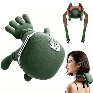 Japanese style finger pressure kneading electric massager portable deep tissue massager, suitable for the back, neck, shoulders, and lower abdomen. Lightweight and portable, suitable for office use, meeting daily massage needs and relaxing, perfect gift