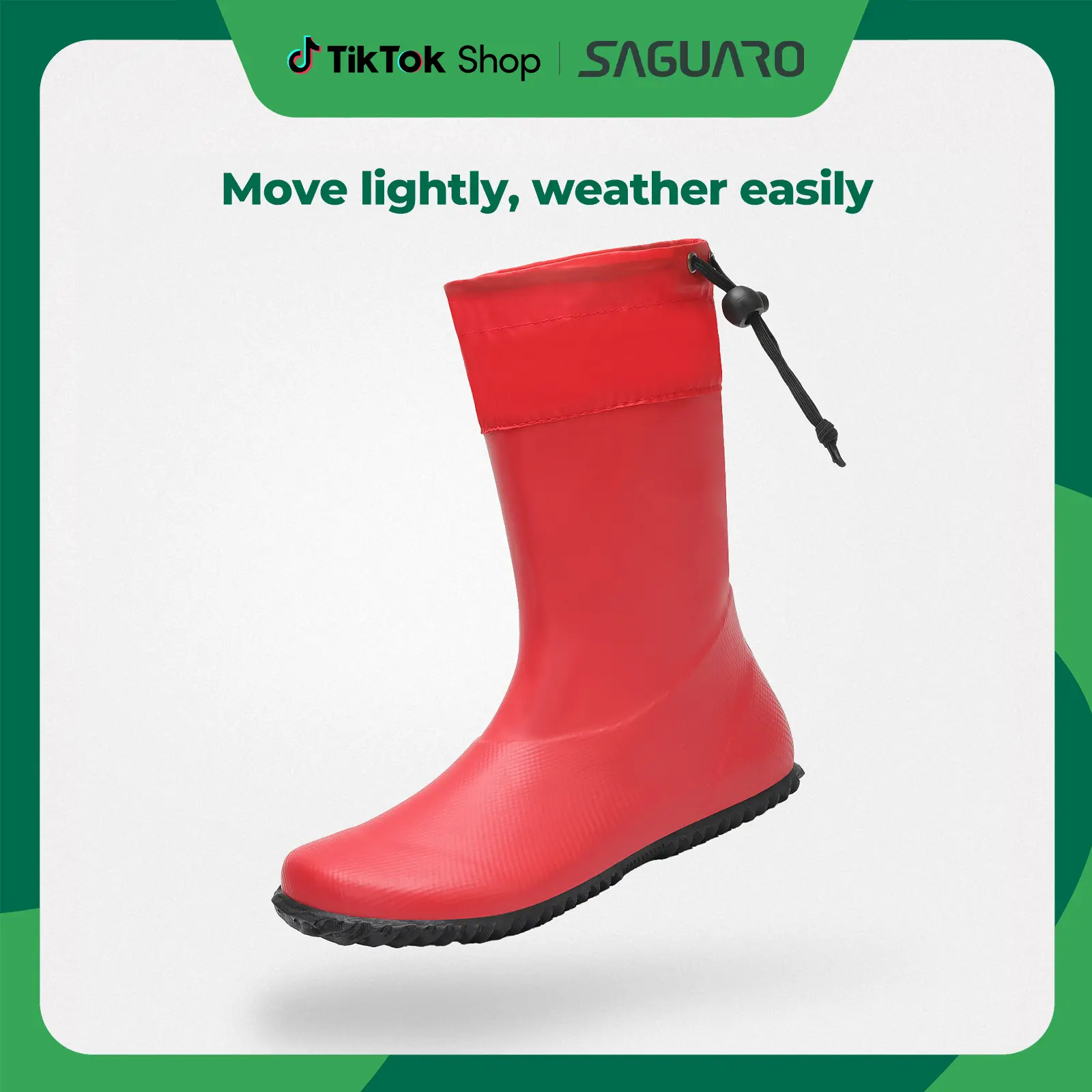 Saguaro Brisk I - First Foldable Barefoot Rain Boots Wide Toe Box Ultra Soft PVC Free Material Pink Color Perfect for Nature Walks & Gardening Mud & Rain Resistant Rain Shoes Waterproof Shoes Rainproof