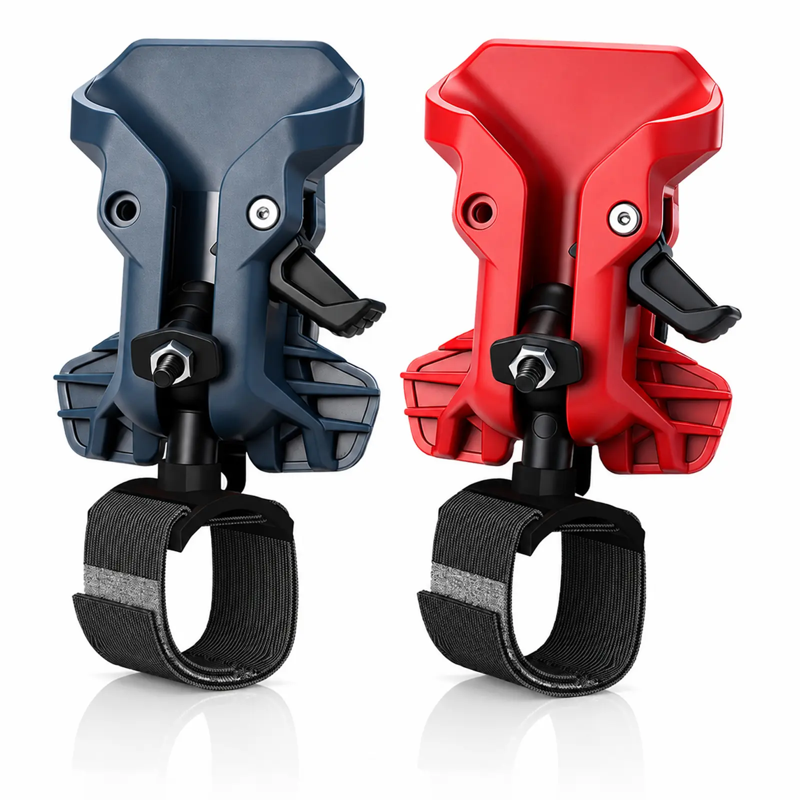 2pc Quick Release Power Tool Belt Clip - Heavy Duty Drill Holder with Self-Locking Buckle, Universal Waist Holster Hanger for Cordless Drills & Impact Drivers - Essential for Electricians & Roofers