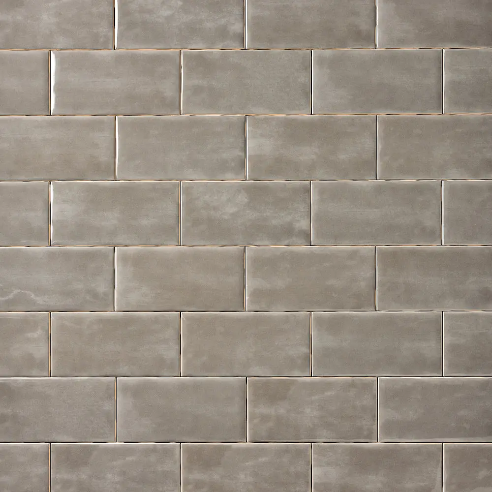 San Fran Taupe 3x6 Ceramic Tile Glossy