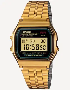 CASIO  Mens Vintage Collection A159 Watch, Gold