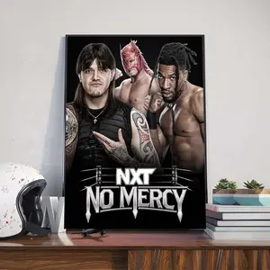Dominik Mysterio Vs Trick Williams For NA Title Match With Special Guest Referee Dragon Lee At NXT No Mercy PosterHY1435