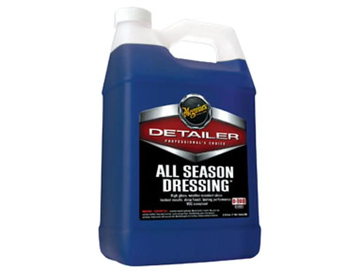 Meguiars D16001 All Season Liquid Automotive Paint Care Dressing - 1-Gallon (4.02 lbs), Deep & Rich Shine, Shimmery Polished Finish, Instant Results, Long-Lasting Performance, VOC Compliant, No Residue