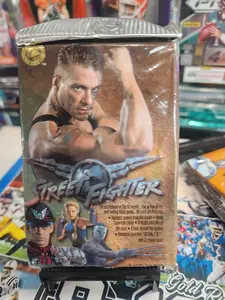 RARE 1994 Upper Deck Street Fighter Pack!
