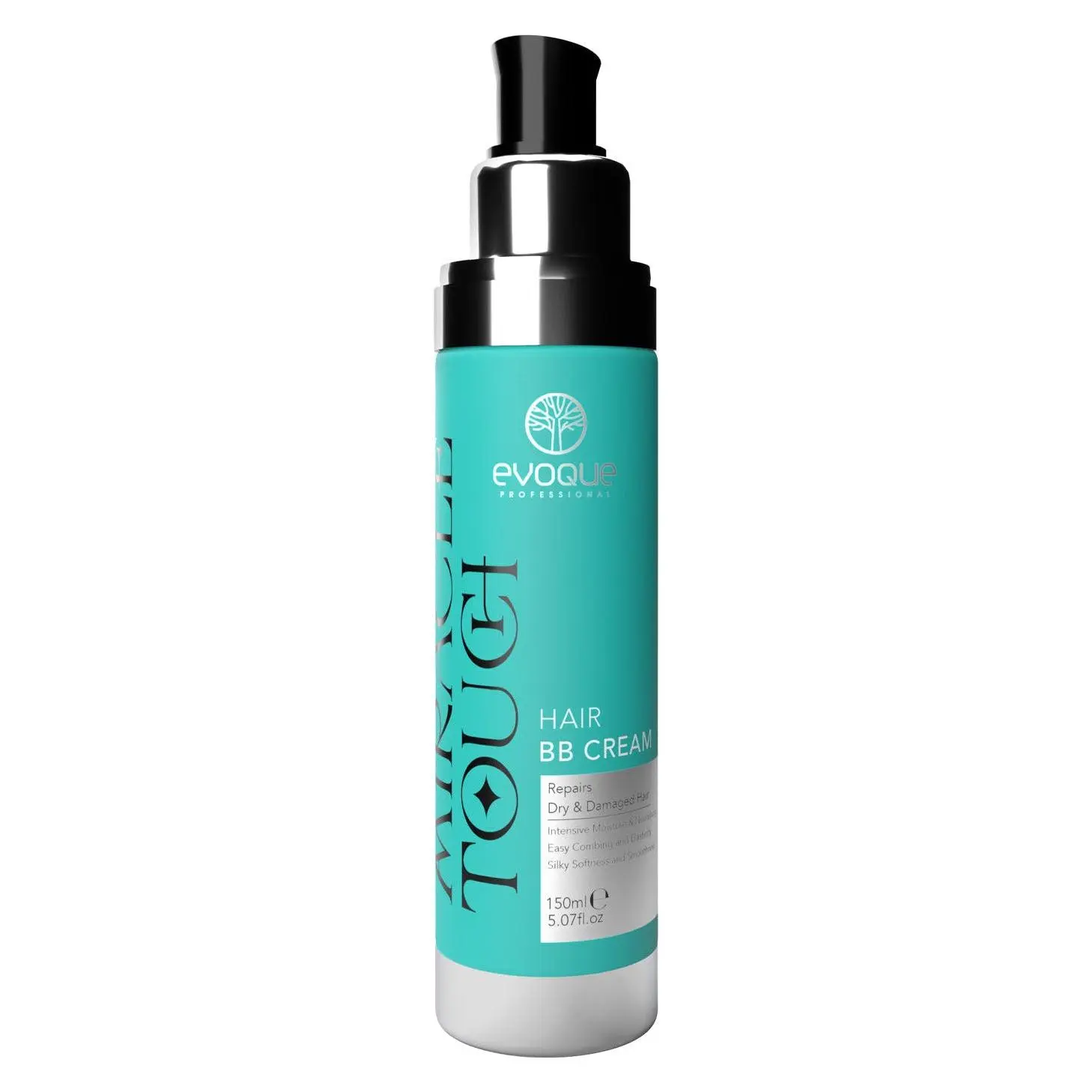 EVOQUE PROFESSIONAL Miracle Touch BB Cream 150 ml Repair Hydrate Restore for Dry Damaged Color-Treated Hair Lightweight Non-Greasy Formula