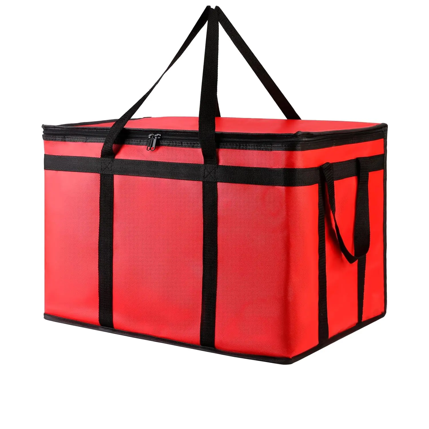 Insulated Food Delivery Bag – Commercial Large Capacity Hot & Cold Tote, XXXL Pizza Warmer Cooler for Doordash, Catering & Party Supplies summerwins,campingessentials,campinggear,vacationoutfits,beachoutfits