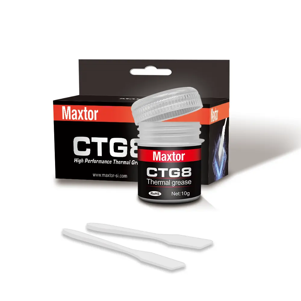 Maxtor CTG8EL 20g Thermal Paste with Excellent & High Thermal Conductivity for CPU, GPU, PS4, PS5, Laptop, PC Cooling, Excellent Thermal Conductivity