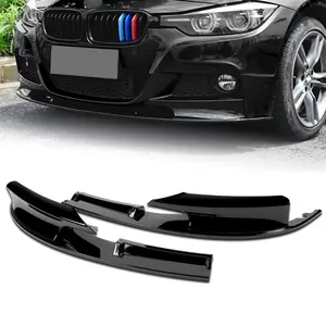 Front Bumper Lip Body Kit Spoiler Compatible with 2012 - 2018 BMW 3-Series F30/F35 320i 325i 328i 330i 340i Bumper ( M-Tech / M-Sport Bumper Only )