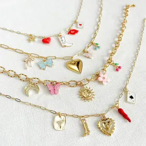 Personalized Charm NECKLACE by Charm & Grace Jewelry Co