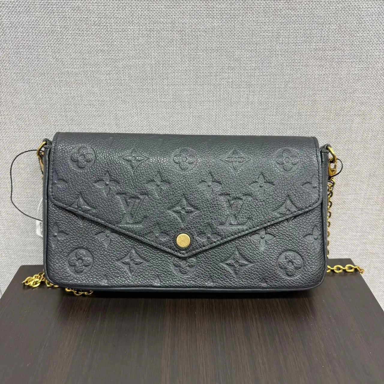 Pre-owned Louis Vuitton canvas Crossbody Bags Pochette Felicie