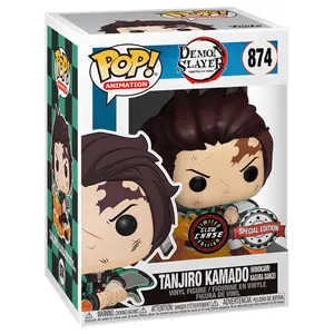 Funko Tanjiro Kamado (Hinokami Kagura Dance) Demon Slayer #874 [CHASE]