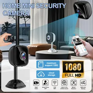 C01 mini Smart camera monitor Indoor, 1080P HD Webcam, Night Vision, Phone App And Motion Detection, Indoor Camera For Elderly Monitoring, Indoor, Office, Baby, Pet Monitor For Home Security, Best for Birthday Gift