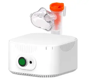Portable Compact Compressor Nebulizer Set - Adjustable, Gentle for Daily Use, with Adult-Child Masks and Mouthpiece for Home and Travel