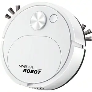 Robot Vacuum and Mop, Vacuum Robot mop Advanced Obstacle Avoidance, Robotic Vacuum Cleaner Robot Slim Robotic Vacuum CleanerDesign, Ideal for Pet Hair, Hard Floor