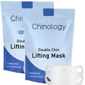 Chinology Chin Mask - Double Chin Lifting, Jawline Firming Mask For Face And Neck