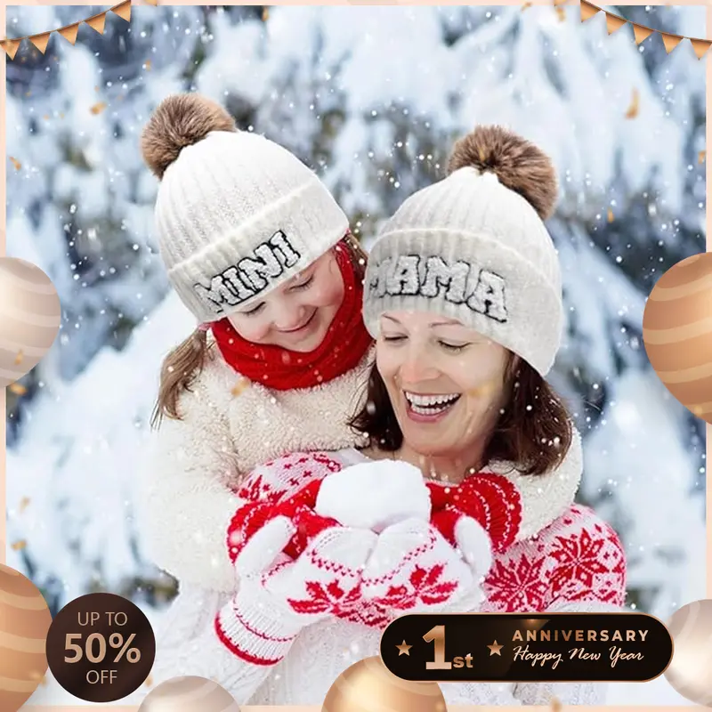 mini and mama cap set - TikTok Shop display picture 2