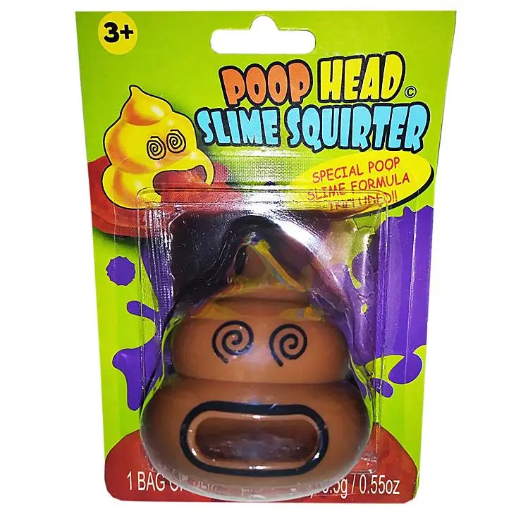 Poop Head Slime Squirter