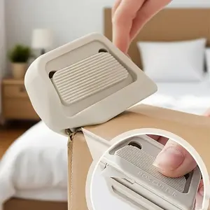 New Magnetic Box Cutter – Retractable Utility Knife with Ceramic Blade, Safe for Kids,Home and Office, Cardboard Cutting Tool, Cutting Supplies