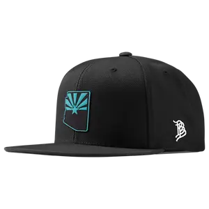 Arizona Turquoise Essential Flat Snapback