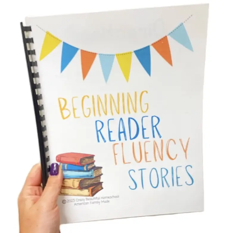 Reading fluency stories for kindergarten - first grade beginning reader stories activity book, Child learning, reading comprehension,