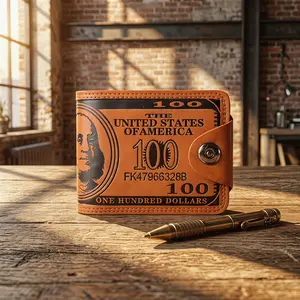 Men's Dollar BillWeekly DealsWallet, Billfold Credit CardPhoto Holder, Father's Day / Birthday Gift