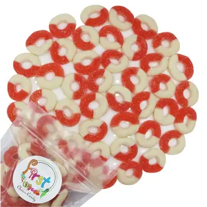 WATERMELON GUMMY RINGS 2LB BAG