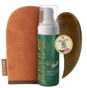 Golden Nights Self Tan Mousse w/Mitt Self Tanner Body Care