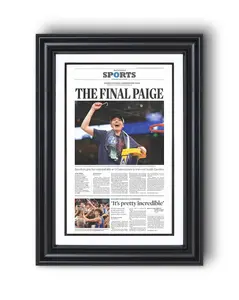 2025 Connecticut Basketball “FINAL PAIGE” Women’s Champion POSTER PRINT UNFRAMED