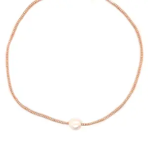 Pearl Macrame Choker for Women - Fashionable Necklace