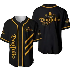 Personalized Don Julio Baseball Jersey, Baseball Jersey Shirt, Outdoor Sports, Sport Shirt, Dynamic And Comfortable
