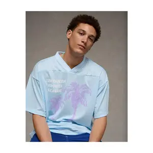 AE Pride Boxy Graphic Mesh T-Shirt