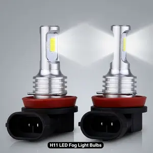 Tier's Haven 2Pcs H11/H9/H8 Light Bulb 20000LM Car Fog Light 6500K Cool White
