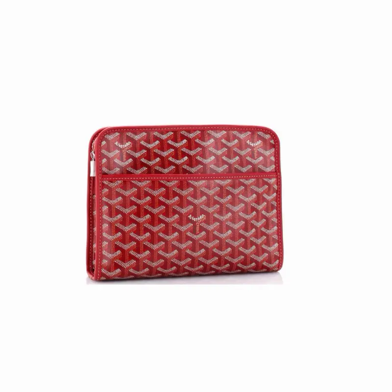 Red Zip  Pouch | Travel Organizer Bag