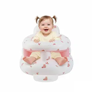 Portable Blow Up Baby Chair for Home & Travel, Inflatable Baby Seat for 3 Months Old, Toddlers Feeding Sofa, Toddler Chair Baby Seats for Infants, Baby Gifts for Halloween, Thanksgiving, Christmas