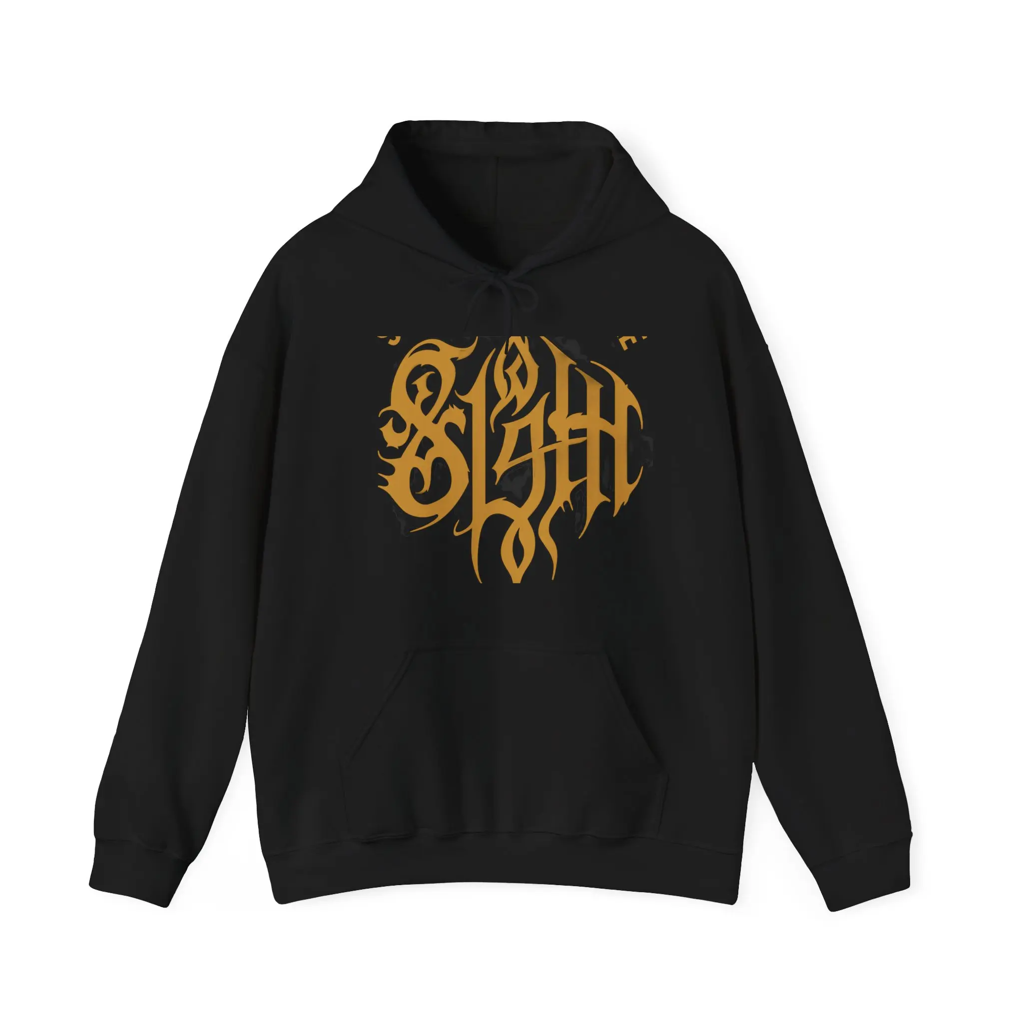 SIAH Sheem Is Always Here Insignia Pullover Hoodie | Black Gold Streetwear