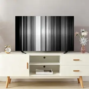 1PC Vertical Line Digital Printing Pattern, Four Seasons Universal TV Protective Cover, Suitable for LCD TV, Multi-size Optional, Beautiful and Practical.