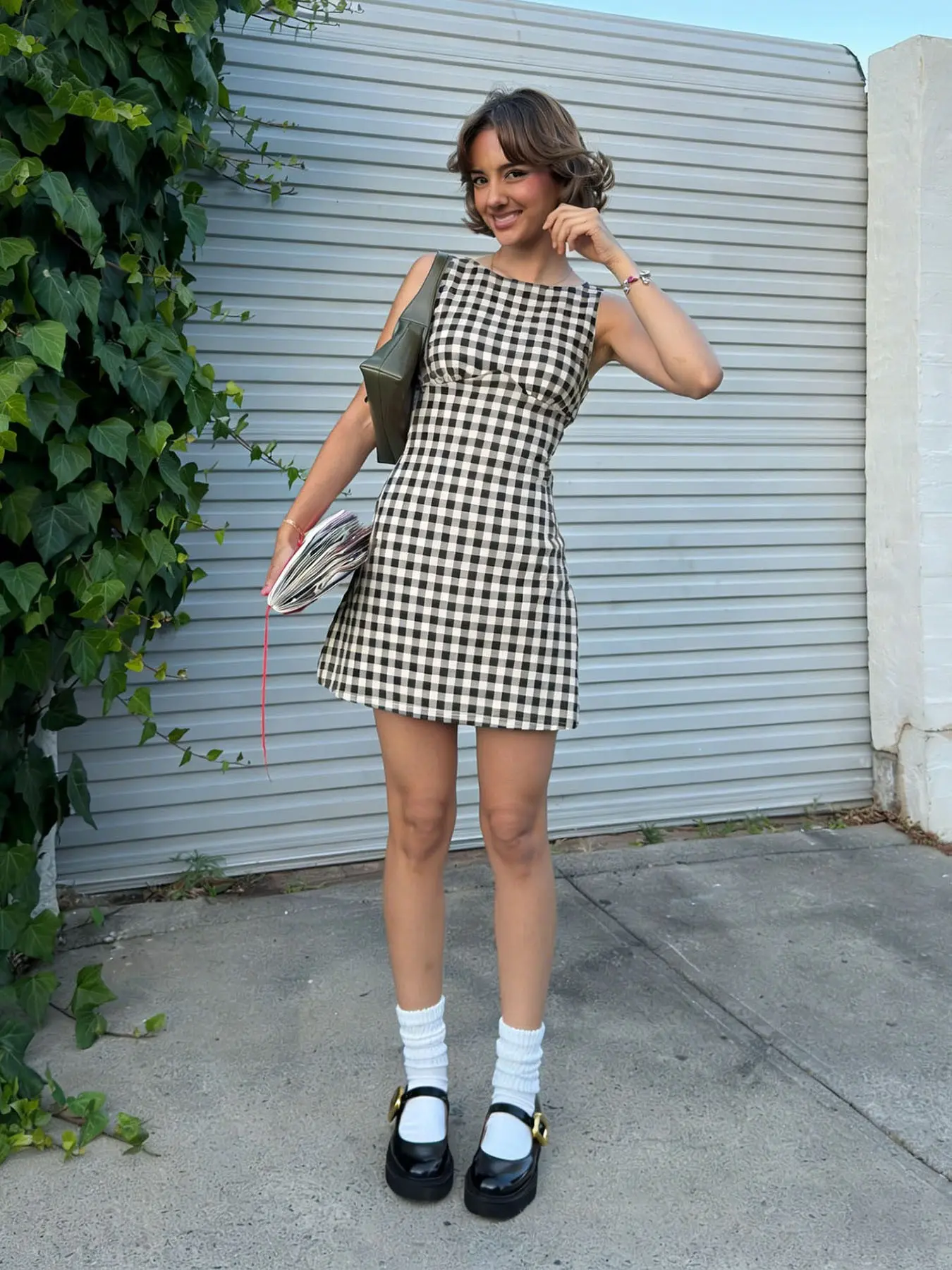 French Holiday Style Colorblock Bodycon Dress, Women's Plaid Print Sleeveless Waist Cinched A-Line Short Skirt, Summer Casual Wear, Casual Chic Fitted, Casual Boho Chic, Casual Bohemian Dress, Casual Elegant Dresses, Bohemian Casual Trendy