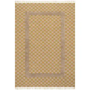 Carmeon Hamilton Memphis Modern Checkered Hand Woven Rug