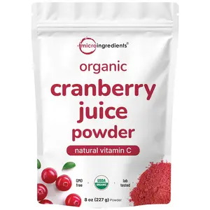 Micro Ingredients Organic Cranberry Juice Powder, 8 Oz
