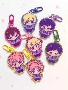 OHSHC Ouran Host Club Chibi Gummy Glitter Charms Keychains