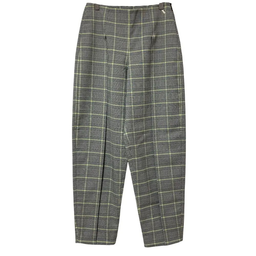 Pre-owned Giorgio Armani Polyester Small Leather Goods Armani Exchange Check Wide Pants