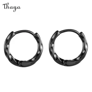 Thaya Plain Hoop Ear Bone Hoop Earrings