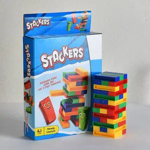 Balance Building Blocks Stackable Kids Educational Toy, Family Interactive Party Board Game, Stacking Block Game, No Battery Required, Model Xinghao 707-B2