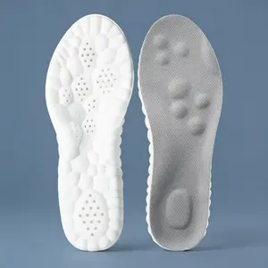 4D Shoe Cloud Insoles for Men Women, Soft Memory Foam Orthotic Shoe Inserts Sports Insoles